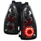 2003-2005 Toyota 4Runner LED Tail Lights (Chrome Housing/Smoke Lens)