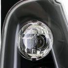 2003-2005 Toyota 4Runner Tail Lights (Matte Black Housing/Clear Lens)