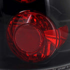 2003-2005 Toyota 4Runner Tail Lights (Matte Black Housing/Clear Lens)