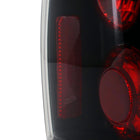 2003-2005 Toyota 4Runner Tail Lights (Matte Black Housing/Clear Lens)