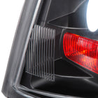 2003-2005 Toyota 4Runner Tail Lights (Matte Black Housing/Clear Lens)