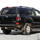 2003-2005 Toyota 4Runner Tail Lights (Matte Black Housing/Clear Lens)
