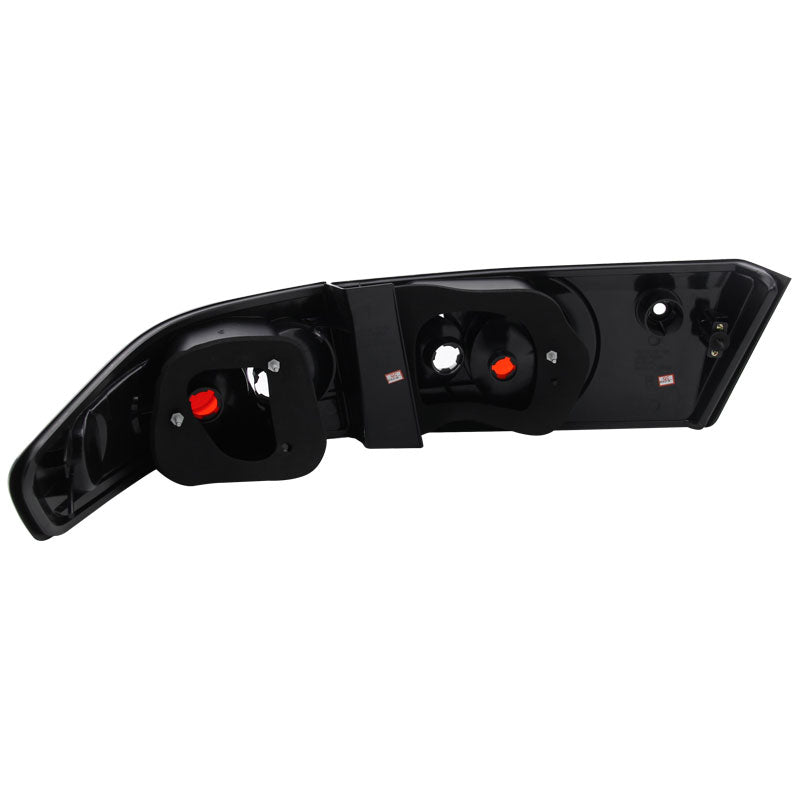 2003-2005 Honda Accord Sedan Tail Lights (Chrome Housing/Clear Lens)