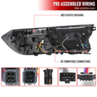 2018-2022 Honda Accord Sedan LED Sequential Signal Tail Lights (Glossy Black Housing/Smoke Lens)