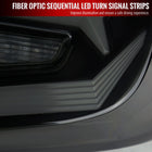 2018-2022 Honda Accord Sedan LED Sequential Signal Tail Lights (Glossy Black Housing/Smoke Lens)