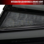 2018-2022 Honda Accord Sedan LED Sequential Signal Tail Lights (Glossy Black Housing/Smoke Lens)
