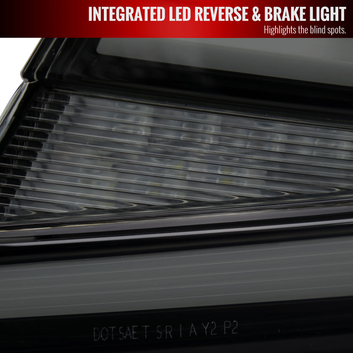 2018-2022 Honda Accord Sedan LED Sequential Signal Tail Lights (Glossy Black Housing/Smoke Lens)