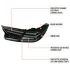 2018-2022 Honda Accord Sedan LED Sequential Signal Tail Lights (Glossy Black Housing/Smoke Lens)
