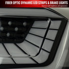2018-2022 Honda Accord Sedan SQ2 LED Sequential Signal Tail Lights (Glossy Black Housing/Smoke Lens)