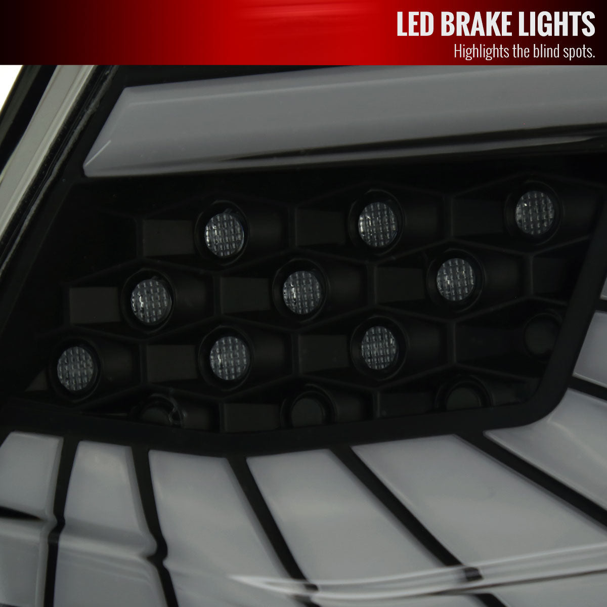 2018-2022 Honda Accord Sedan SQ2 LED Sequential Signal Tail Lights (Glossy Black Housing/Smoke Lens)
