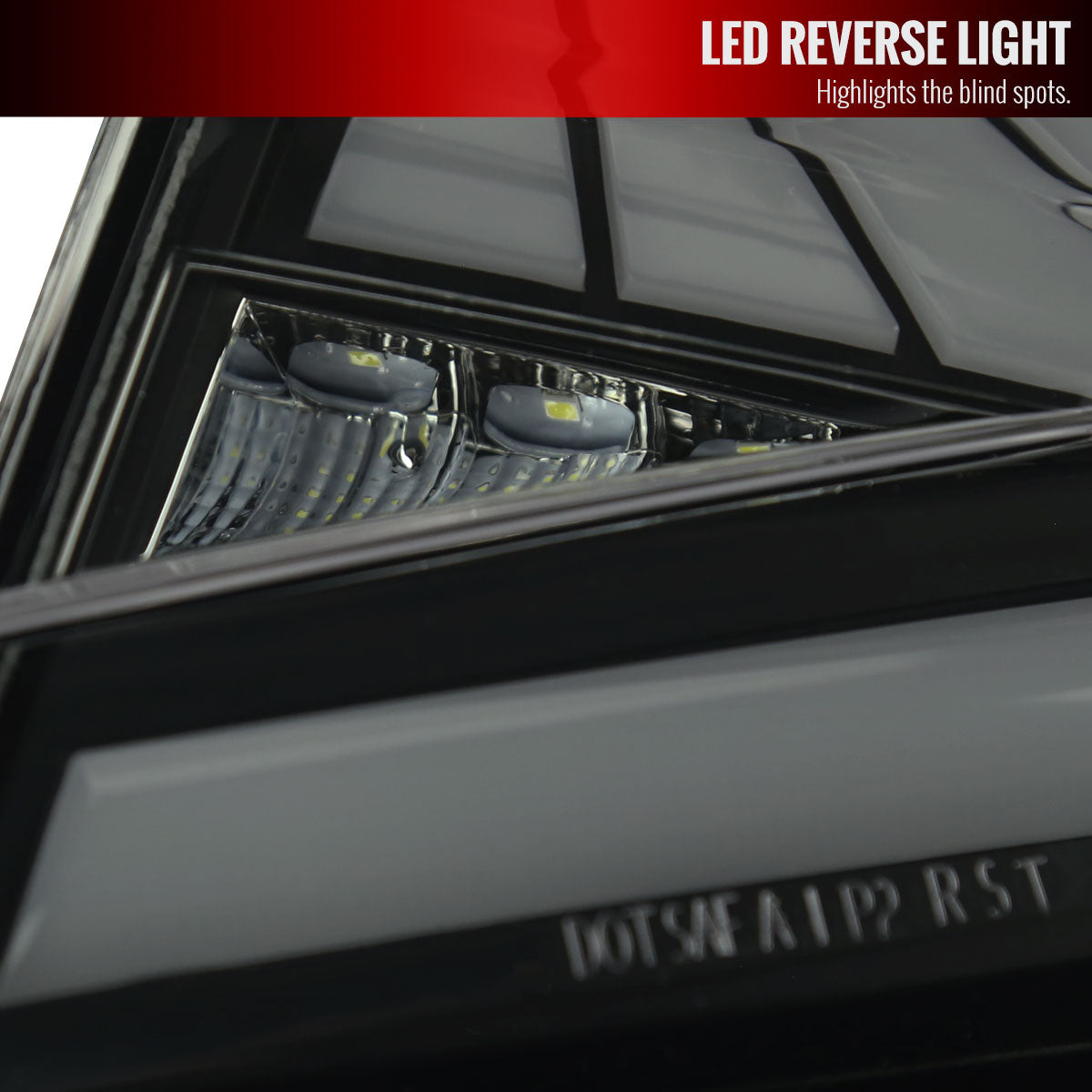 2018-2022 Honda Accord Sedan SQ2 LED Sequential Signal Tail Lights (Glossy Black Housing/Smoke Lens)