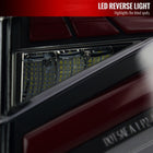 2018-2022 Honda Accord Sedan SQ2 Red LED Sequential Signal Tail Lights (Matte Black Housing/Smoke Lens)