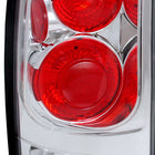 2005-2015 Nissan Armada Tail Lights (Chrome Housing/Clear Lens)