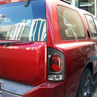2005-2015 Nissan Armada Tail Lights (Matte Black Housing/Clear Lens)