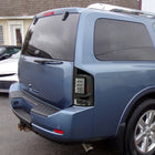 2005-2015 Nissan Armada LED Tail Lights (Matte Black Housing/Clear Lens)