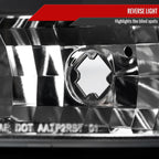 2005-2015 Nissan Armada V2 LED Tail Lights (Matte Black Housing/Clear Lens)