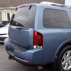 2005-2015 Nissan Armada LED Tail Lights (Chrome Housing/Red Clear Lens)