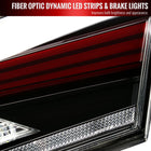 2018-2022 Toyota Camry LED Tail Lights w/ Sequential Signal Lamps (Jet Black Housing/Clear Lens)
