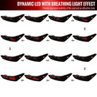 2018-2022 Toyota Camry LED Tail Lights w/ Sequential Signal Lamps (Glossy Black Housing/Smoke Lens)