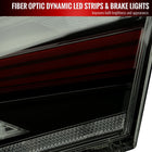 2018-2022 Toyota Camry LED Tail Lights w/ Sequential Signal Lamps (Glossy Black Housing/Smoke Lens)