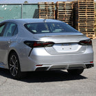 2018-2022 Toyota Camry LED Tail Lights w/ Sequential Signal Lamps (Glossy Black Housing/Smoke Lens)