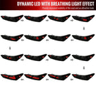 2018-2022 Toyota Camry LED Tail Lights w/ Sequential Signal Lamps (Matte Black Housing/Smoke Lens)
