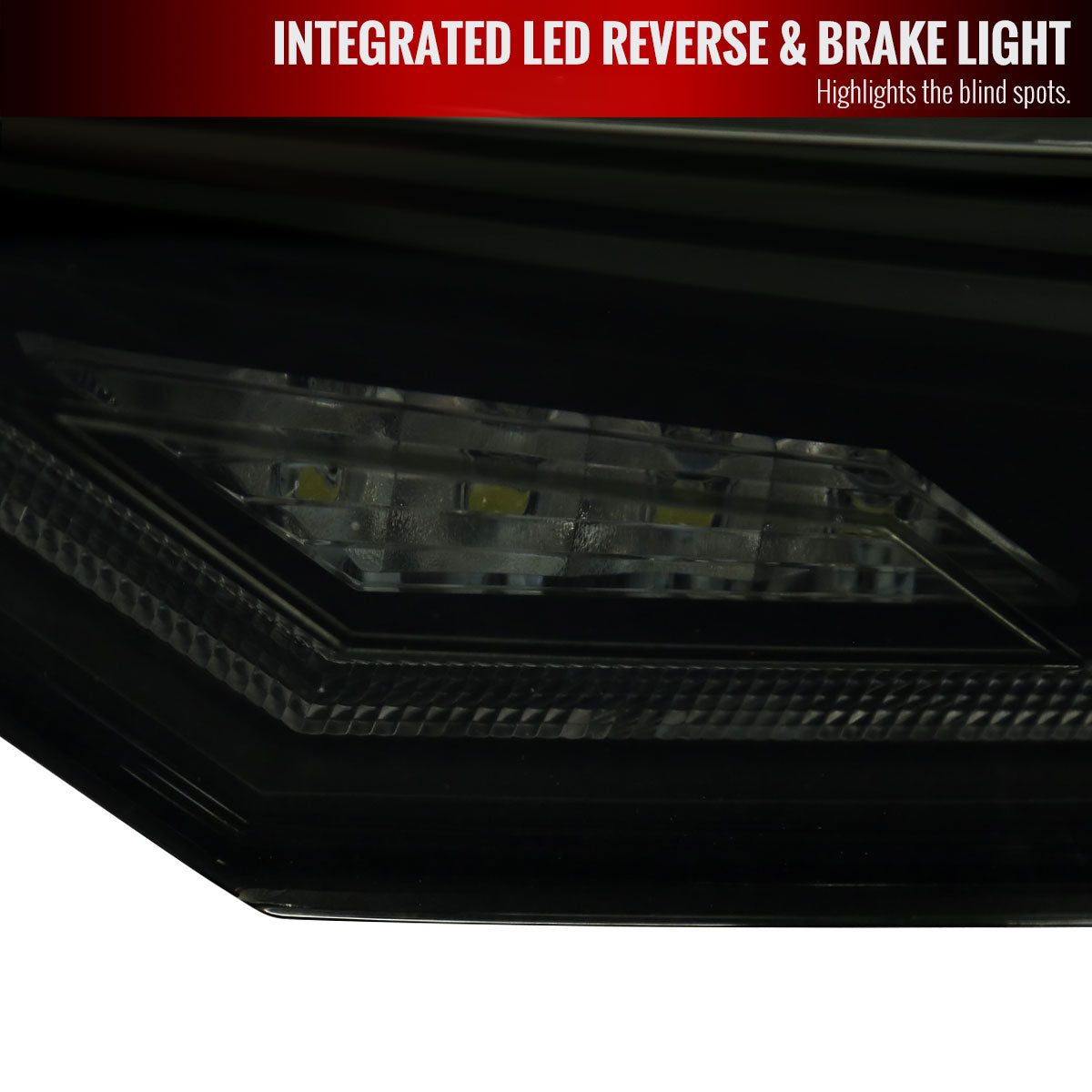 2018-2022 Toyota Camry LED Tail Lights w/ Sequential Signal Lamps (Matte Black Housing/Smoke Lens)