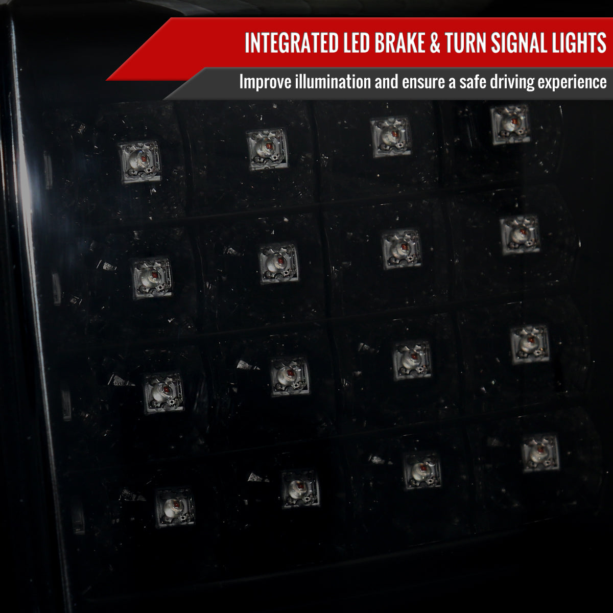2000-2005 Toyota Celica LED Tail Lights (Glossy Black Housing/Smoke Lens)