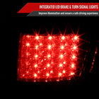 2005-2008 Toyota Celica LED Tail Lights (Chrome Housing/Smoke Lens)