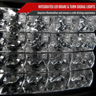 2000-2005 Toyota Celica LED Tail Lights (Matte Black Housing/Clear Lens)