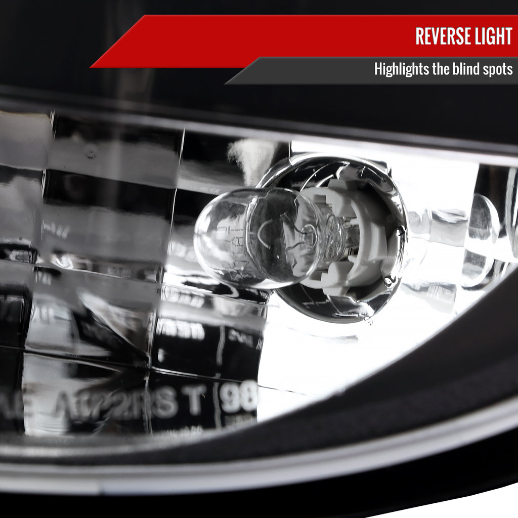 2000-2005 Toyota Celica V2 LED Tail Lights (Matte Black Housing/Clear Lens)