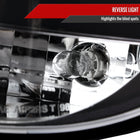 2000-2005 Toyota Celica V2 LED Tail Lights (Matte Black Housing/Clear Lens)