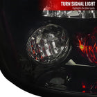 2006-2011 Honda Civic Coupe Tail Lights (Glossy Black Housing/Smoke Lens)