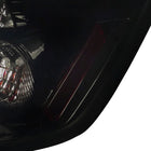 2006-2011 Honda Civic Coupe Tail Lights (Glossy Black Housing/Smoke Lens)