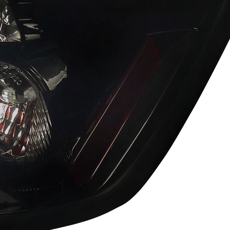 2006-2011 Honda Civic Coupe Tail Lights (Glossy Black Housing/Smoke Lens)