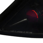 2006-2011 Honda Civic Coupe Tail Lights (Glossy Black Housing/Smoke Lens)