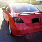 2006-2011 Honda Civic Coupe Tail Lights (Glossy Black Housing/Smoke Lens)