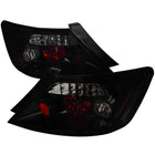 2006-2011 Honda Civic Coupe Tail Lights (Glossy Black Housing/Smoke Lens)