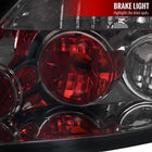 2006-2011 Honda Civic Coupe Tail Lights (Chrome Housing/Smoke Lens)