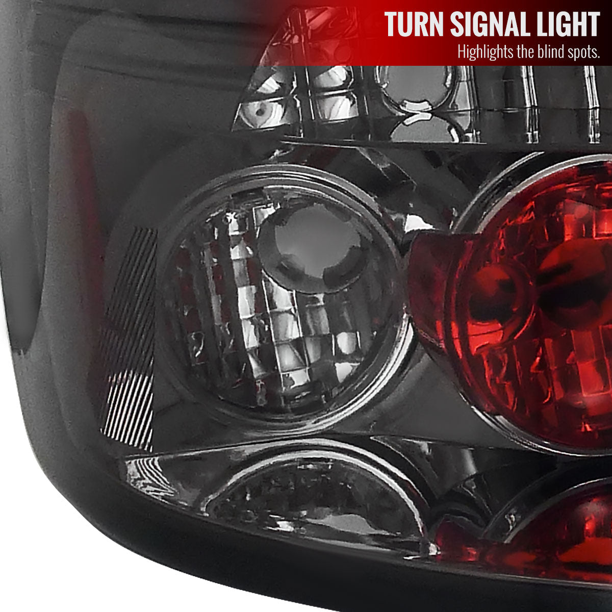 2006-2011 Honda Civic Coupe Tail Lights (Chrome Housing/Smoke Lens)