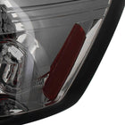 2006-2011 Honda Civic Coupe Tail Lights (Chrome Housing/Smoke Lens)
