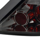 2006-2011 Honda Civic Coupe Tail Lights (Chrome Housing/Smoke Lens)