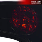 2006-2011 Honda Civic Sedan Tail Lights (Glossy Black Housing/Smoke Lens)