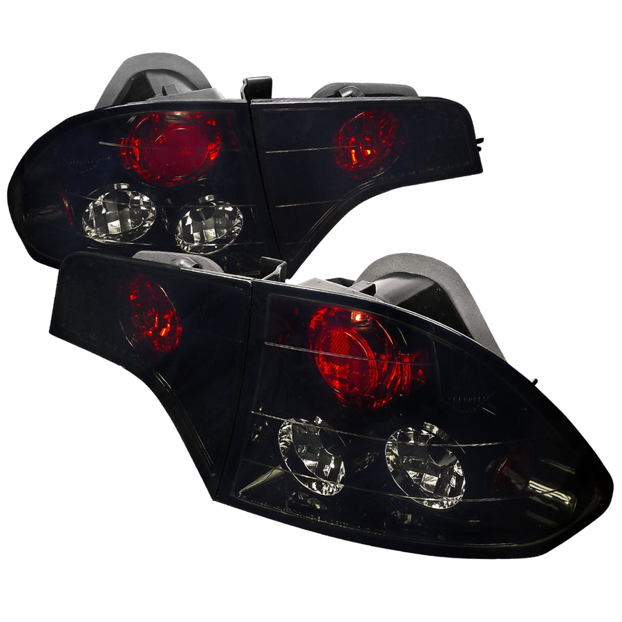 2006-2011 Honda Civic Sedan Tail Lights (Glossy Black Housing/Smoke Lens)
