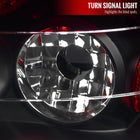 2006-2011 Honda Civic Sedan Tail Lights (Matte Black Housing/Red Clear Lens)