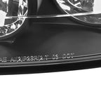 2006-2011 Honda Civic Sedan Tail Lights (Matte Black Housing/Red Clear Lens)