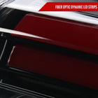 2016-2021 Honda Civic Sedan LED Tail Lights w/ Sequential Turn Signal Lights (Glossy Black Housing/Smoke Lens)