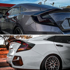2016-2021 Honda Civic Sedan V2 LED Tail Lights w/ Sequential Turn Signal Lights (Glossy Black Housing/Smoke Lens)