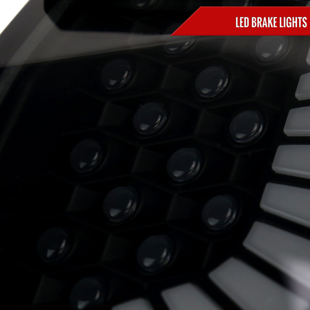 2017-2021 Honda Civic Hatchback Sequential Turn Signal LED Tail Lights (Black Housing/Smoke Lens)