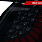 2017-2021 Honda Civic Hatchback LED Sequential Signal Tail Lights (Black Housing/Smoke Lens)